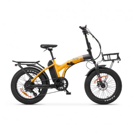 JEEP SONORAN (JE-BI-220004) FOLDING FAT E-BIKE (NERO/GIALLO) - BICICLETTA ELETTRICA