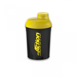 Combo Pack 3 Shaker Per Frullati Da 500 Ml Nero E Giallo Proaction
