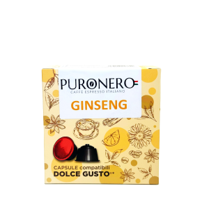 Combo Pack 192 Capsule Puronero Al Gusto Di Ginseng Dolce Compatibili Con Nescafè Dolce Gusto