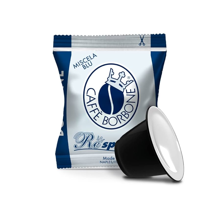 Combo Pack 300 Capsule Caffè Borbone Respresso Miscela Blu