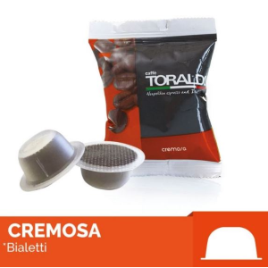 Combo Pack 300 Capsule Caffè Toraldo Miscela Cremosa Comp. Con Bialetti