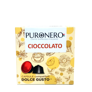 Combo Pack 192 Capsule Puronero Al Gusto Di Cioccolato Compatibili Con Nescafè Dolce Gusto