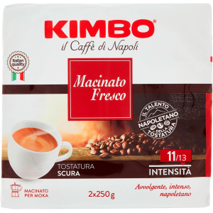 Combo n. 5  Kimbo Macinato Fresco Da 2 X 250 Ml