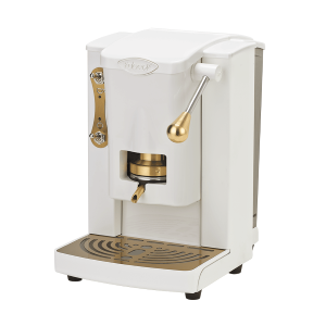 Macchina A Cialde Faber Piccola Slot Brass Edition Bianca/Oro