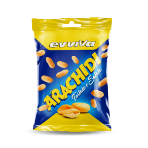 Combo Pack 72 Bustine Di Arachidi Evviva Da 30 Gr