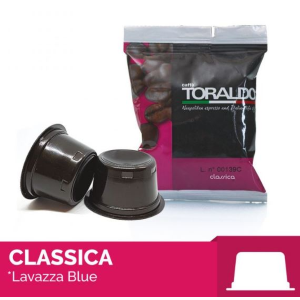 Combo Pack 300Capsule Caffè Toraldo Miscela Classica Comp. Con Lavazza Blue