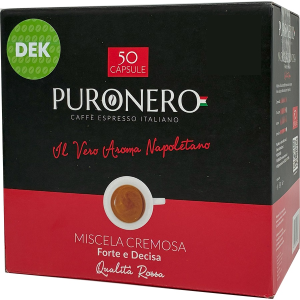 Combo Pack 300 Capsule Puronero Miscela Decaffeinato Compatibile Con Lavazza A Modo Mio