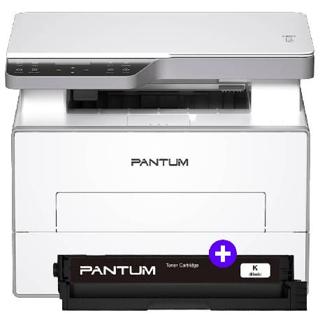 (BUNDLE) PANTUM BM4200DW - STAMPANTE MULTIFUNZIONE LASER MONOCROMATICA A4 - WiFi + LAN - FRONTE / RETRO AUTO - 33 PPM + TONER ORIGINALE PL-A4201H