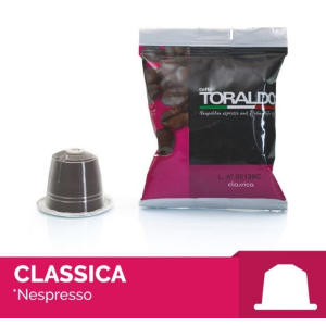 Combo Pack 300 Capsule Caffè Toraldo Miscela Classica Comp. Con Nespresso