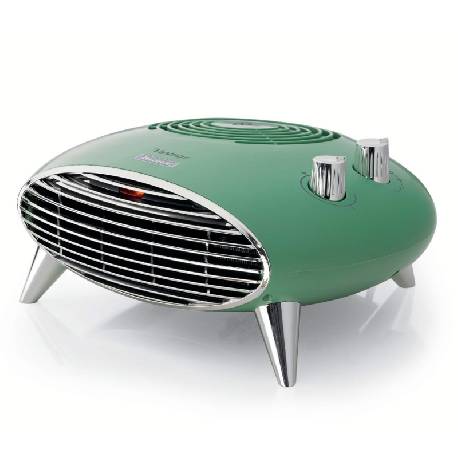 ARIETE VINTAGE VERDE (8211/04) - TERMOVENTILATORE DA TAVOLO 2000W - CALDO/FREDDO