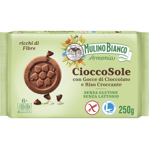 Combo Pack 60 Cioccosole Mulino Bianco Monoporzione 41,7 Gr  Senza Glutine