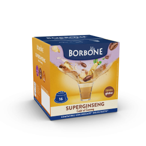 Combo Pack 192  Capsule Super Ginseng Caffè Borbone Compatibile Con Dolce Gusto