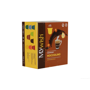 Combo Pack 180 Capsule Di Caffè Al Nocciolino My Wish Compatibile Con Nespresso Capsule Di Tè Al Limone My Wish Compatibile Con Lavazza A Modo Mio
