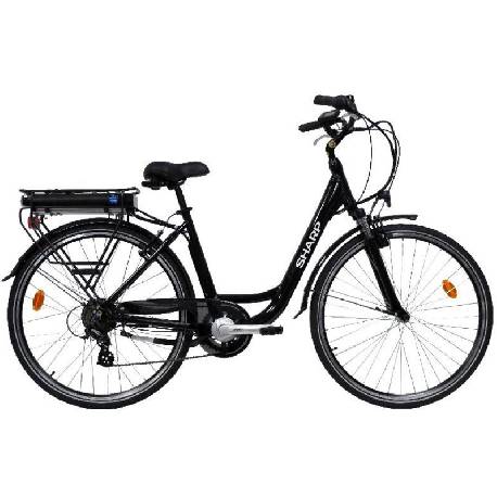SHARP (BK-CD03E-B) CITY E-BIKE (NERA) - BICICLETTA ELETTRICA