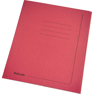 Combo Pack 250 Cartelline In Carta A 3 Lembi Per Fogli A4 Rosa