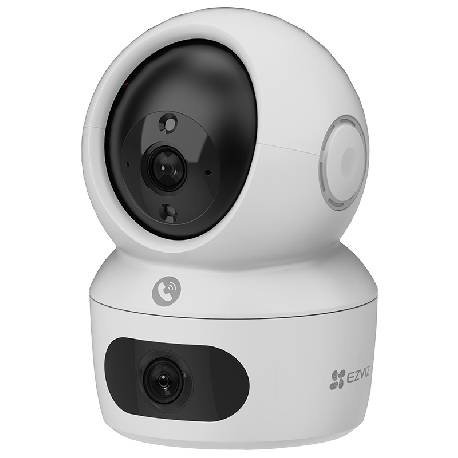 EZVIZ H7C DUAL LENS 2K+ - TELECAMERA MOTORIZZATA DA INTERNO - 2K+ - VISION GRADE 360 - SENSORE MOVIMENTO - AUDIO BIDIREZIONALE - MONITORAGGIO INTELLIGENTE - TASTO DI EMERGENZA - RICONOSCIMENTO FIGURE
