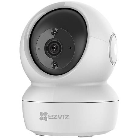 EZVIZ H6C 4MP - TELECAMERA MOTORIZZATA DA INTERNO - 2K+ - VISION GRADE 340 - SENSORE MOVIMENTO - AUDIO BIDIREZIONALE - MONITORAGGIO INTELLIGENTE - TASTO DI EMERGENZA - RICONOSCIMENTO FIGURE UMANE CON