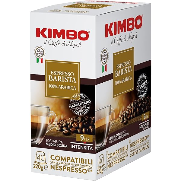Combo Pack 300 Capsule Kimbo Miscela Amalfi 100% Arabica Comp.Con Nespresso