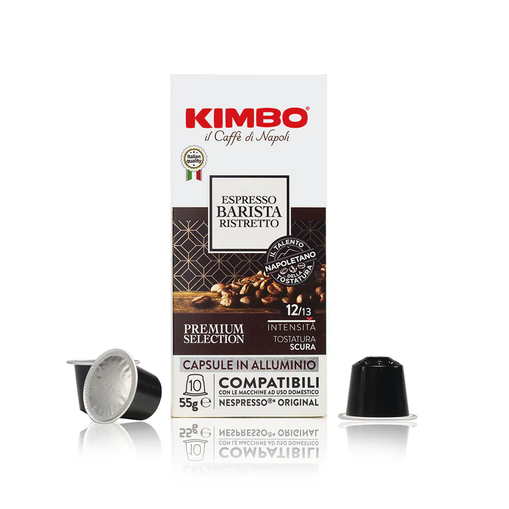 Combo Pack 300 Capsule In Alluminio Kimbo Miscela Barista Ristretto