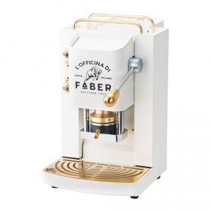Macchina A Cialde Faber Pro Deluxe Bianca/Oro