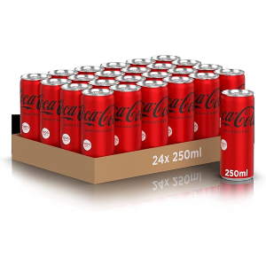 Combo Pack 3 Confezione da 24 Lattine Di Coca Cola Zero Zuccheri Da 33 Cl