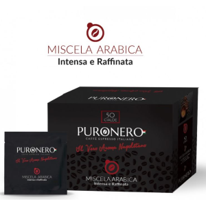 Combo Pack 300 Cialde Puronero Miscela Arabica - Crema Oro