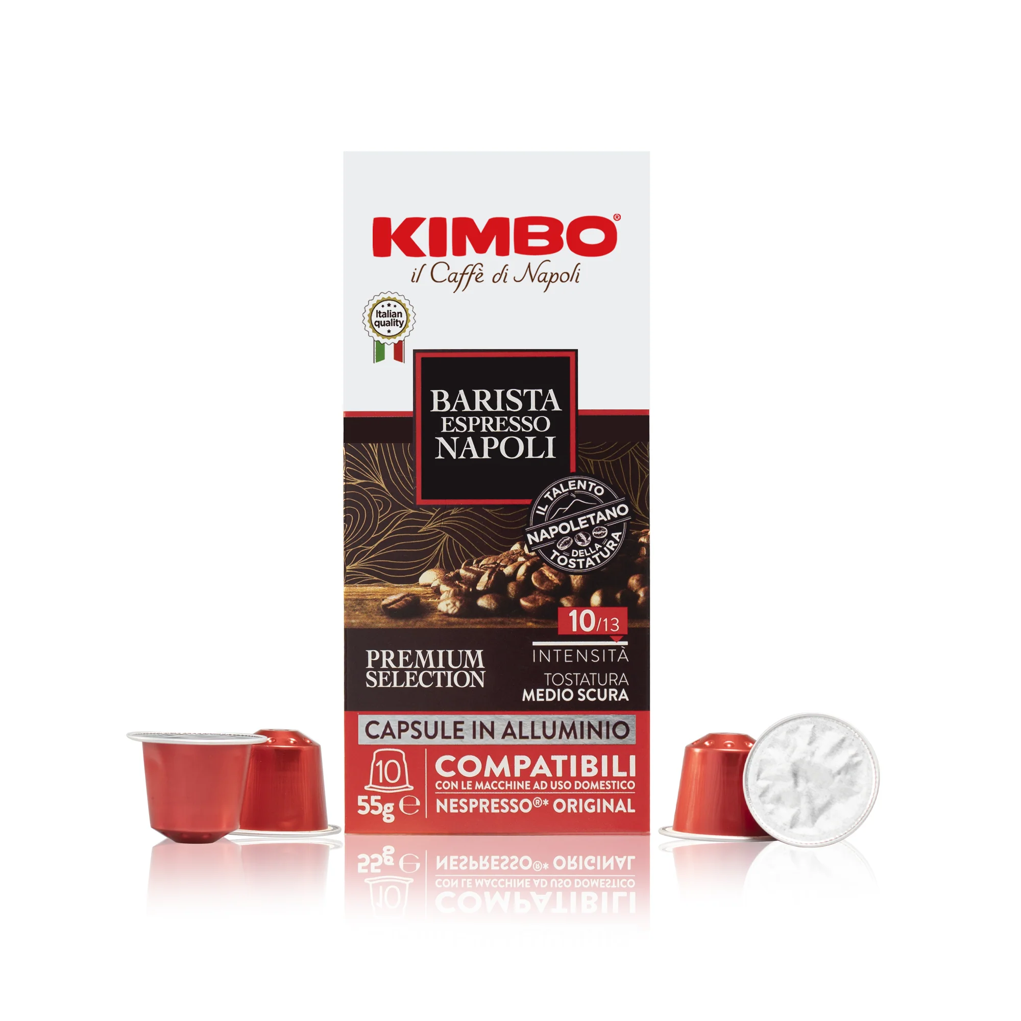 Combo Pack 300 Capsule In Alluminio Kimbo Miscela Napoli