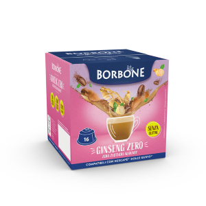 Combo Pack 192  Capsule Ginseng Zero Caffè Borbone Compatibile Con Dolce Gusto