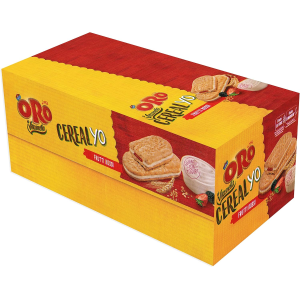 Combo Pack 54  Biscotti Di Cereal Yo Ai Frutti Rossi Vitasnella Saiwa Da 50,6 Gr