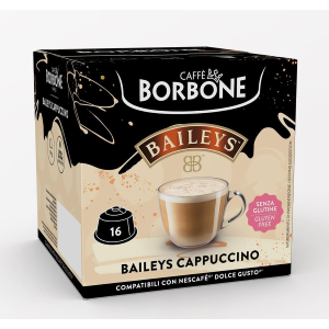 Combo Pack 192 Capsule Cappuccino Irish Baileys Caffè Borbone Compatibile Con Dolce Gusto - New