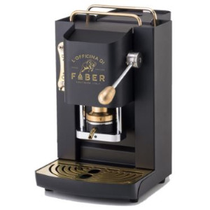 Macchina A Cialde Faber Pro Deluxe Nera/Oro