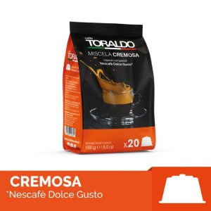 Combo Pack 300 Capsule Caffè Toraldo Miscela Cremosa Comp. Nescafè Dolce Gusto