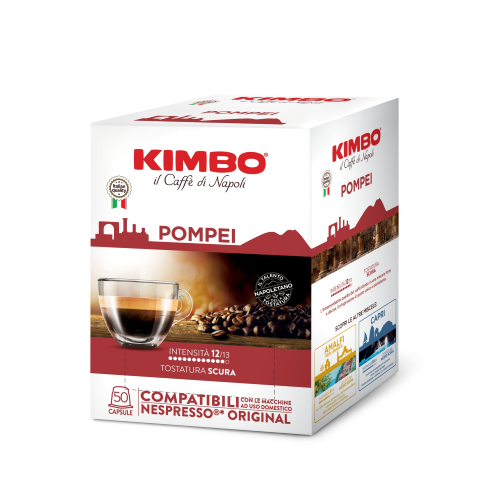 Combo Pack 300 Capsule Kimbo Miscela Pompei Comp. Con Nespresso