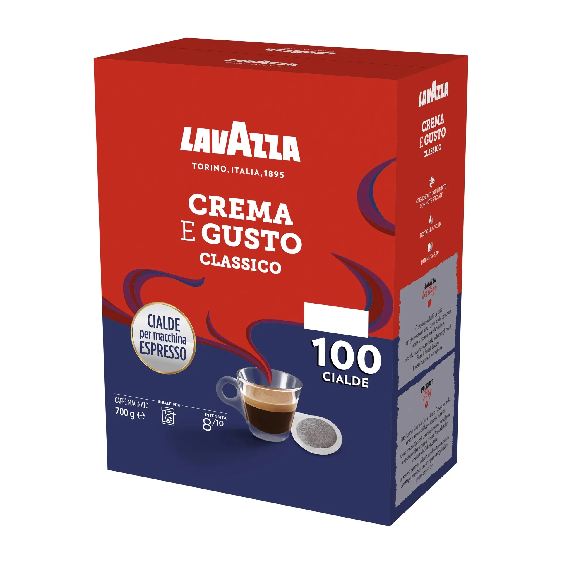 Combo Pack 300 Cialde Lavazza Miscela Crema E Gusto Classico