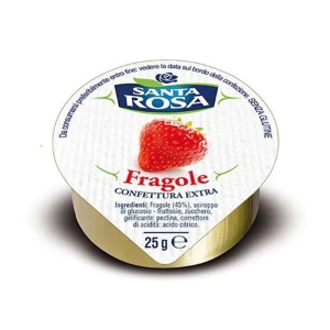 Combo Pack 360 Confettura Di Fragole Santa Rosa Monoporzione In Alluminio 25 Gr