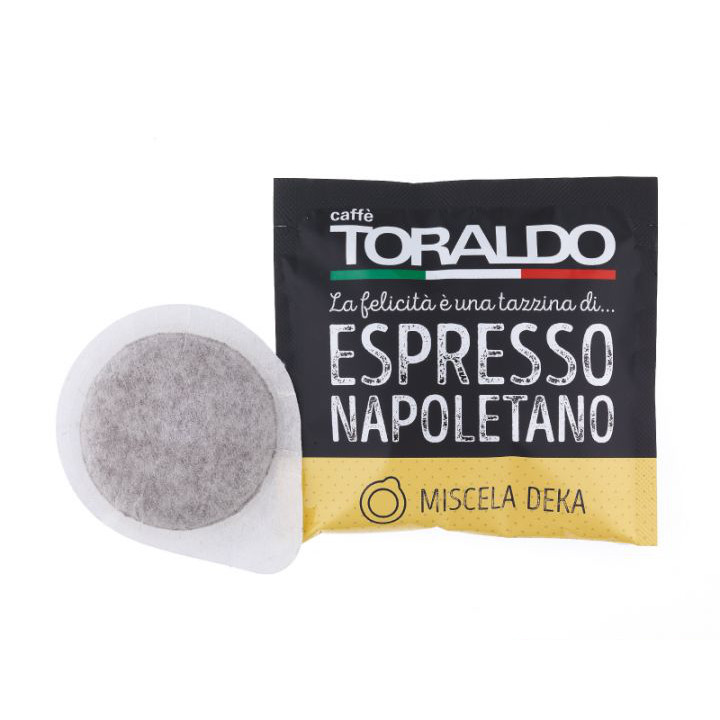 Combo Pack 450 Cialde Caffè Toraldo Miscela Decaffeinato