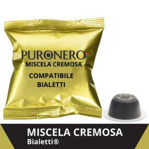 Combo Pack 300 Capsule Puronero Cremosa Compatibile Con Bialetti