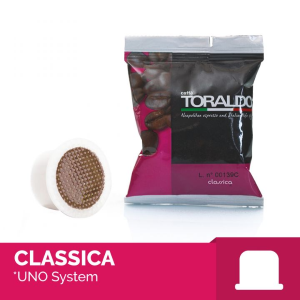 Combo Pack 300 Capsule Caffè Toraldo Miscela Classica Comp. Con Uno System